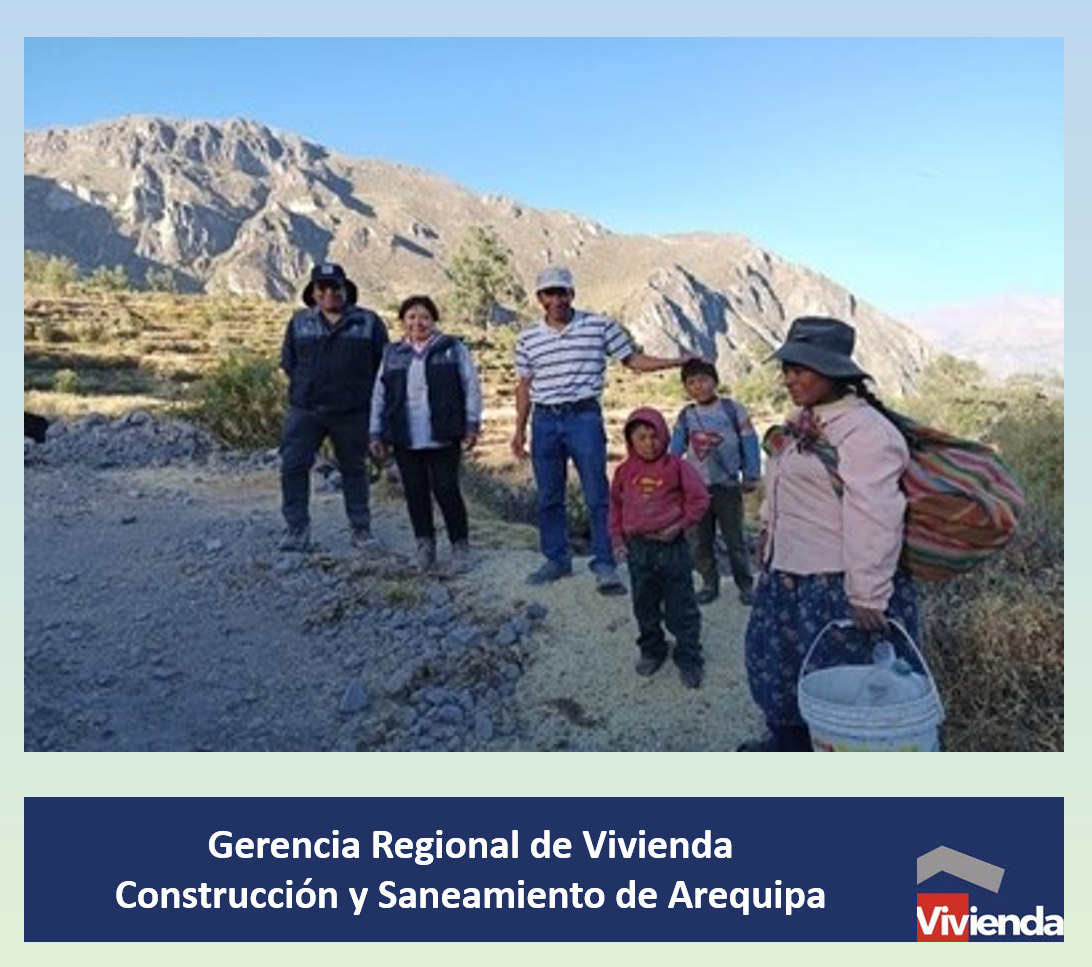 Visita a la localidad de Huarhua, acompañados del Sr.Félix Paucarima Panihura del Area Técnica de la Municipalidad Distrital de
Pampamarca
